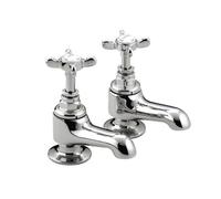 Bristan 1901 Bathroom Bath Tub Pillar Taps Chrome Traditional N 1/2 C Cd