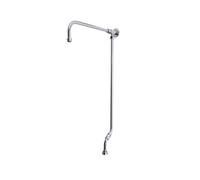 Bristan 1901 Fixed Shower Riser Rail | Chrome | Brass | 30mm x 1545mm x 560mm