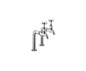 Bristan 1901 Kitchen Sink Bib Taps | Chrome | Brass | 150mm x 110mm