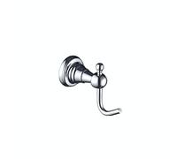Bristan 1901 Wall Mounted Robe Hook | Chrome | Metal | 50mm x 85mm x 70mm
