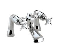 Bristan 1901 Traditional Bathroom Taps, chrome bath filler tap | N BF C CD, Traditional design, Matching bathroom sink taps and showers available, Lifetime Cover