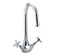 Bristan N SNK EF C 1901 Easyfit Kitchen Sink Mixer Tap with Swivel Spout, Chrome