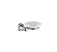Bristan 1901 Wall Mounted Soap Dish | Chrome | Brass | 143mm x 50mm x 113mm