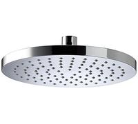 Bristan 200mm ABS Round Fixed Shower Head, Large Rain Rainfall Shower Head, Chrome - FHC ABRD01 C