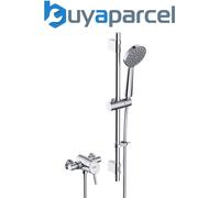 Acute2 Thermostatic Exposed Shower Valve with Riser Kit Chrome
