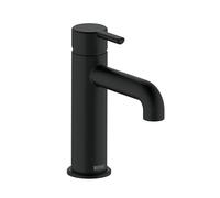 Bristan Altum Basin Mixer Tap with Eco Start Technology, Deck Mounted Bathroom Tap, Black Finish