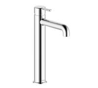 Bristan Altum Tall Basin Mixer Tap with Eco Start Technology, Deck Mounted Bathroom Tap, Chrome Finish