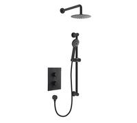 Bristan Apelo Black Concealed Dual Control Shower Pack