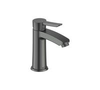 Bristan Apelo Eco Start Basin Mixer with Clicker Waste Gun Metal Grey