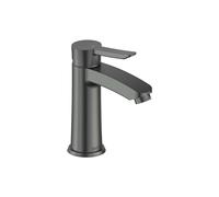 Bristan Apelo Eco Start Basin Mixer with Clicker Waste Gun Metal Grey