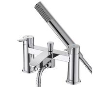 Bristan Apelo Polished Chrome Effect Deck-Mounted (2Th) Shower Mixer Tap