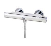 Bristan Artisan Thermostatic Shower Mixer Bar Valve, Scratch Resistant and Anti Scald, for All Plumbing Systems , Chrome Plated - AR2 SHXVOFF C
