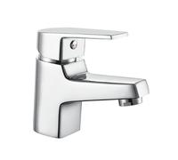 Bristan Basin Mixer Tap Niva Clicker Waste Chrome Bathroom Taps Deck Mount Brass