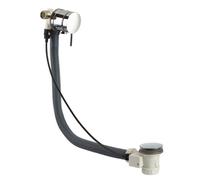 Bristan Bath Filler with Pop Up Waste | Chrome | Brass | 72mm x 700mm