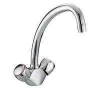 Bristan Budget Club Monobloc Kitchen Sink Mixer Tap Chrome Vac Bsnk C Mt