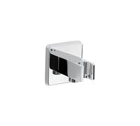 Bristan C WOSQ02 C Contemporary Square Wall Outlet with Handset Holder Bracket
