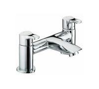 Bristan Capri Bath Filler Taps | Chrome | Brass | 180mm x 110mm