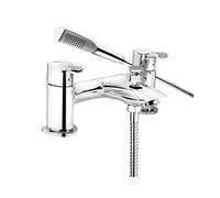 Bristan Capri Bath Shower Mixer Tap | Chrome | Metal | 180mm x 110mm