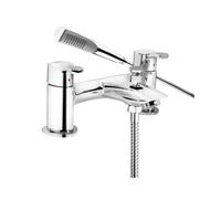 Bristan Capri Bath Shower Mixer Tap | Chrome | Metal | 180mm x 110mm