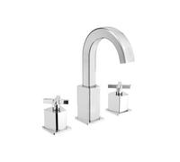 Bristan Capri Eco Click Mono Basin Mixer Tap and Pop Up Waste | Chrome | Brass | 60mm x 130mm