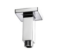 Bristan Square Ceiling Fed Shower Arm | Chrome | Brass | 75mm