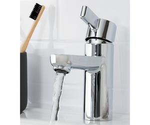 Bristan Clio Luxury Basin Monobloc Mixer Tap Modern Chrome Single Lever