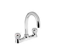 Bristan Club Deck 2TH Sink Mixer - Chrome