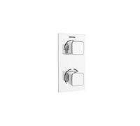 Bristan COB SHCVO C Cobalt Recessed Thermostatic Dual Control Shower Valve, Chrome