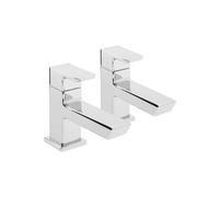 Bristan Cobalt Basin Taps | Chrome | Brass | 44mm x 108mm