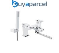 Bristan Cobalt Bath Shower Mixer Tap | Chrome | Metal | 233mm x 123mm
