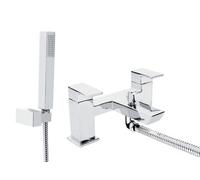 Bristan Cobalt Bath Shower Mixer Tap | Chrome | Metal | 233mm x 123mm