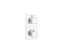 Bristan Cobalt Recessed Thermostatic Dual Control Shower Valve Chrome