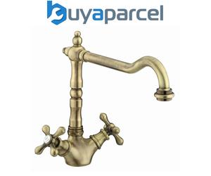 Bristan Colonial Antique Bronze EasyFit Kitchen Sink Mixer Tap Traditional