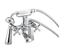 Bristan Colonial Polished Chrome Effect Deck-Mounted (2Th) Shower Mixer Tap