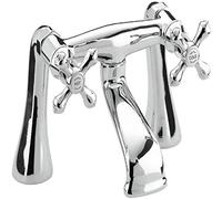 Bristan Colonial Traditional Bathroom Taps, Chrome Bath Filler tap | K BF C, Traditional design, Matching bathroom sink taps and shower available, Lifetime Cover