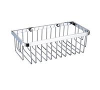 Bristan Comp Bask03 C Small Wall Fixed Wire Basket Chrome