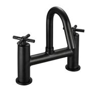 Bristan Cruzar Bath Filler Black
