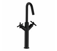Bristan Cruzar Bathroom Taps, Black Tall Basin Mixer tap | CRU TBAS BLK, Modern design, Bathroom sink taps, Matching bath taps and showers available, Lifetime Cover