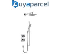 Bristan Cruzar Concealed Shower With Fixed Head And Flexible Riser Kit Chrome