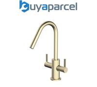 Bristan CSH EFSNK Cashew Easyfit Monobloc Kitchen Sink Mixer Tap Brushed Brass