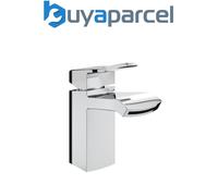 Bristan Descent BAS Chrome Mono Basin Mixer Tap + Waste + Fixings Monobloc Tap