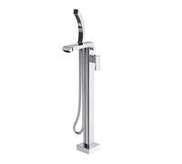 Bristan Descent Bathroom Taps, Floor Standing Chrome Bath Shower Mixer tap