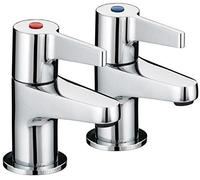 Bristan DUL 3/4 C Design Utility Lever Bath Taps - Chrome Plated