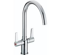 Bristan Design Utility Lever Easyfit Sink Mixer Chrome Taps Kitchen Deck Mount