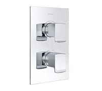 Bristan DSC SHCDIV C Descent Dual Control Plus Diverter, Chrome, Two Outlet, Single on