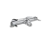 Bristan Bath Shower Mixer Tap Design Utility Lever TMV2 Thermostatic Metal 256x78mm Chrome