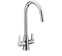 Bristan Echo Sink Mixer with Easyfit Installation, Deck Mounted Kitchen Taps Mixers, Chrome Finish