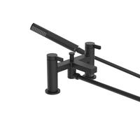 Bristan Elevar Bathroom Taps, Black Bath Shower Mixer tap | ELE BSM BLK, Modern design, Matching bathroom sink taps available, Lifetime Cover