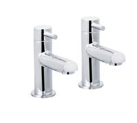 Bristan Essentials Mios Bathroom Taps, 1/2 Inch Basin Taps