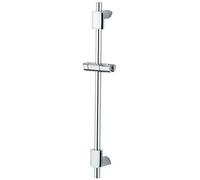 Bristan EVC ADR02 C EVO Riser Rail with Adjustable Fixing Brackets - Chrome Plated